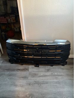 2025 Black GMC grille