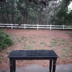 Black Sofa Table 