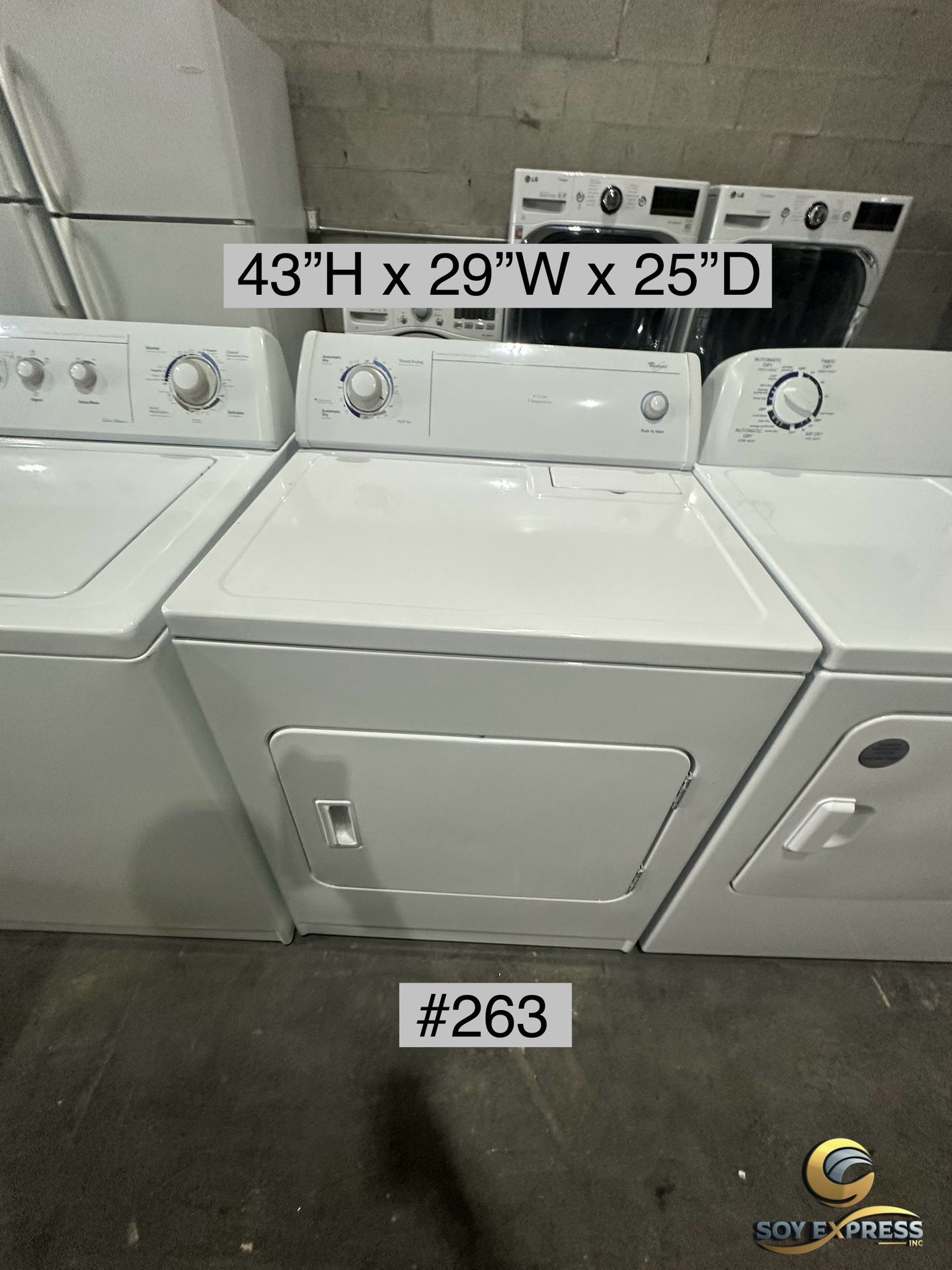 Whirlpool Dryer Electric (#263)