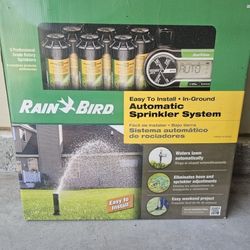Rain Bird Automatic Sprinkler System 