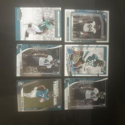 Jacksonville Jaguars Football Card Lot Of 15 Cards 