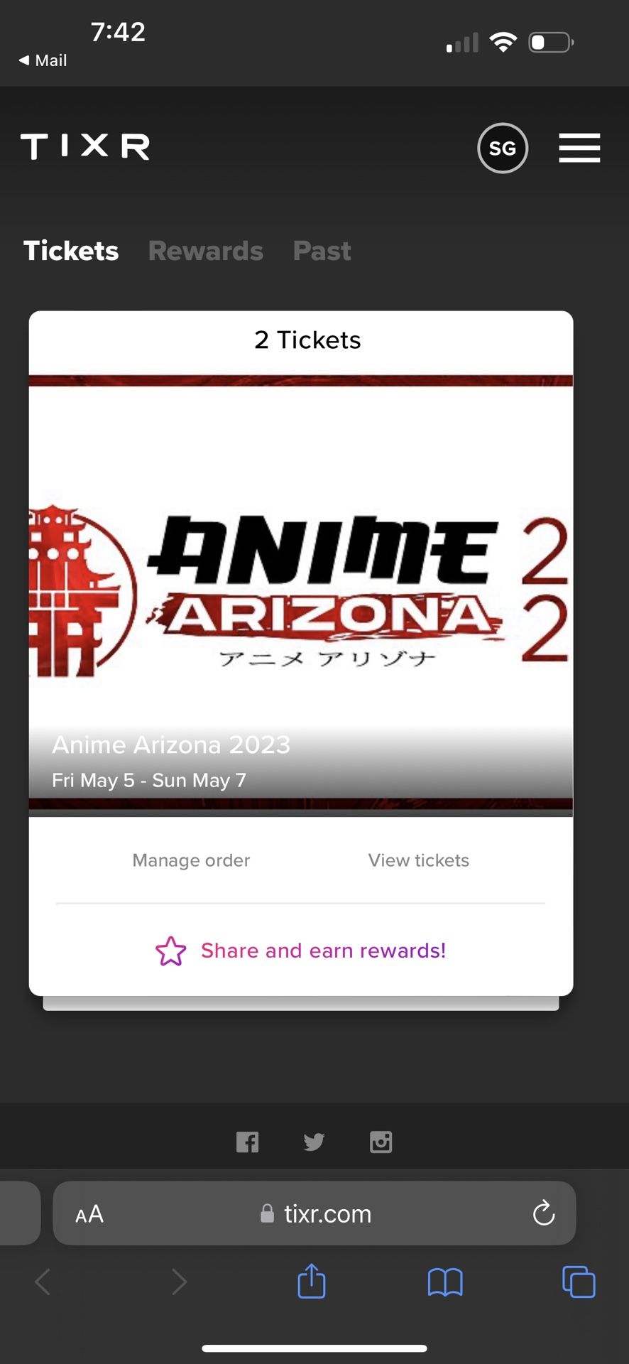 Anime Arizona 2023 Convention (3 Days)