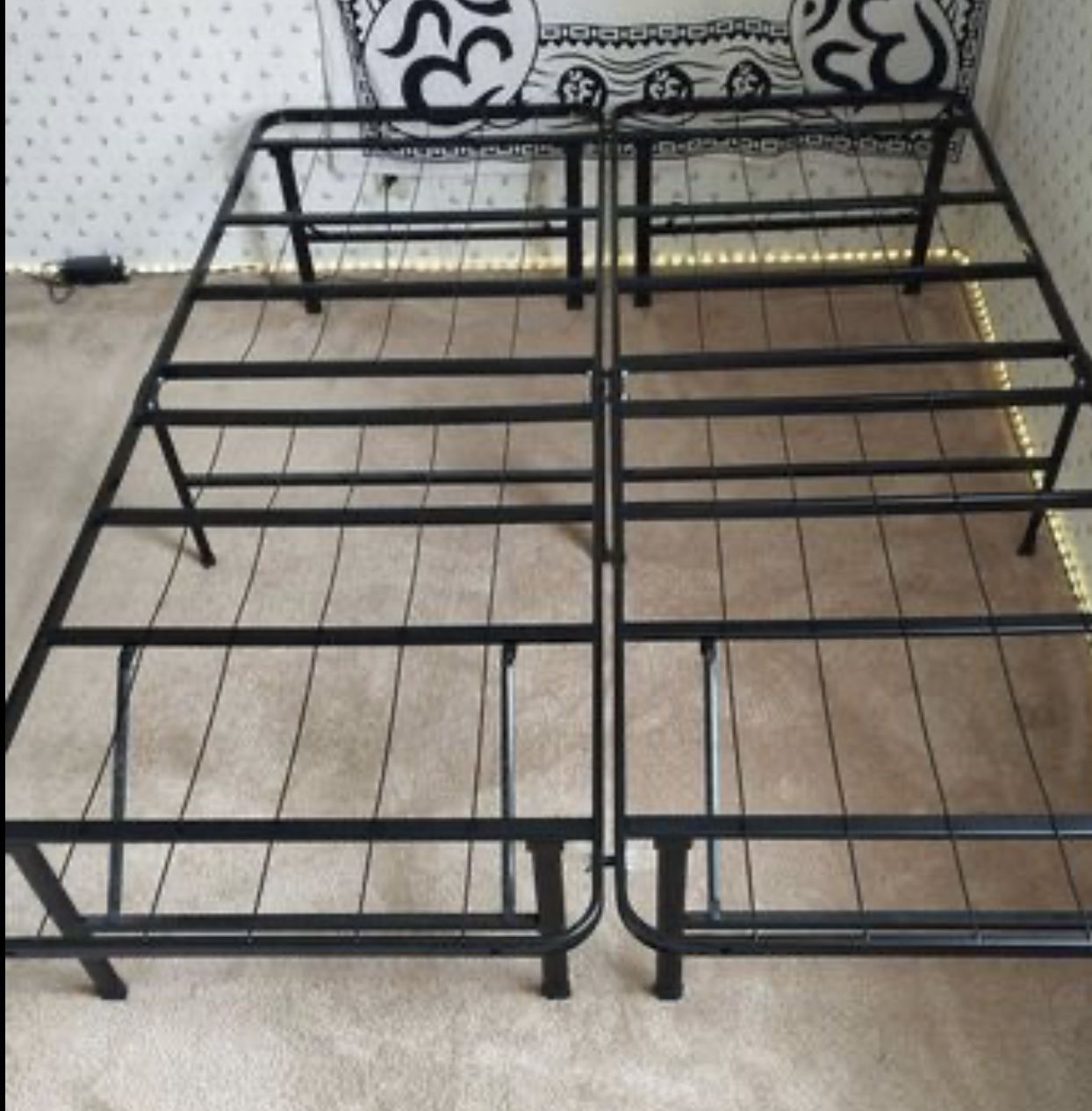 Bed Frame and mattress