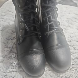 New Black Boots Size 4 Paid 39 Kids Little Girl 