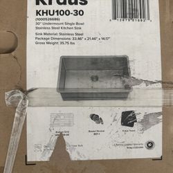 Kraus kitchen Sink