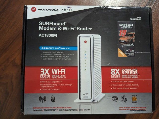 ARRIS SURFboard AC1750 DOCSIS 3.0 Cable Modem Router