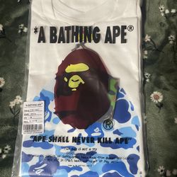 White BaPe t-Shirt Medium