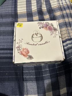 Set of 4 Scented Christmas Candles - Brand New