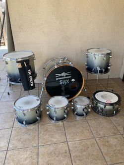 Pdp X7 Fade Drums 7 Piece Drum Set