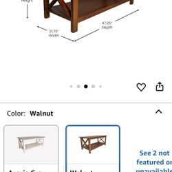 BRAND NEW IN BOX COFFEE TABLE 