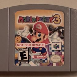 Mario Party 3 (NFRS CART) RARE