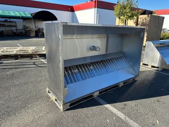 7 ft NSF Restaurant Hood And Exhaust Fan 08 HBS