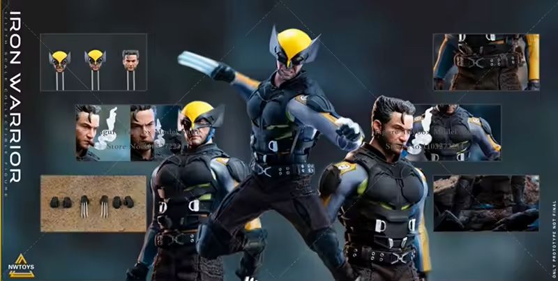 NW Toys Iron Warrior (Wolverine) Marvel Action Figure