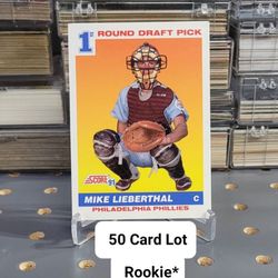 ⚾️ (50) Philadelphia Phillies ROOKIE Cards