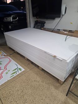 4' x 8' PVC Boards – 5mm Thick