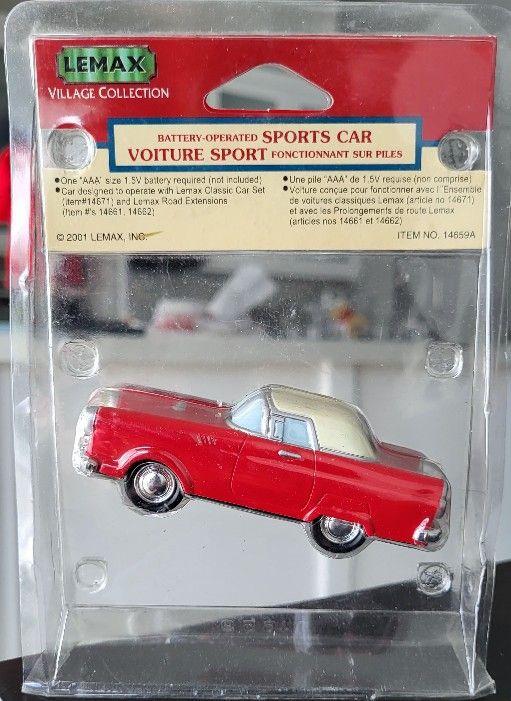 Christmas Lemax Red Car