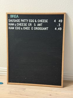 Extra Large Letter Board