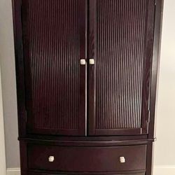 Solid Wood Cherry Armoire