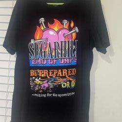 Sugar Hill T-shirt Size Large