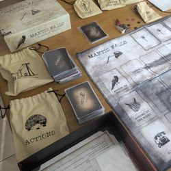 🎭 Mantis Falls Board Game - Like new