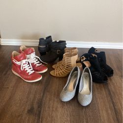 Ladies Heels/Boots/Shoes SIZE 6.5