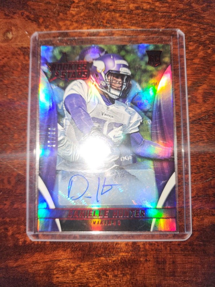 Danielle Hunter Rookies And Stars Rookie Auto /99