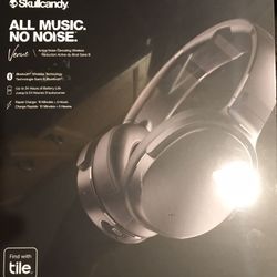 Skullcandy - Venue Wireless Noise Cancelling Over-the-Ear Headphones - Black