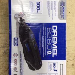 Dremel 8260 cordless rotary tool with brushless motor and 12 V 3 Ah Lithium-Ion battery, set with 5 attachments and 65 accessories, variable speed 5,0