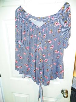 3X off the shoulder top