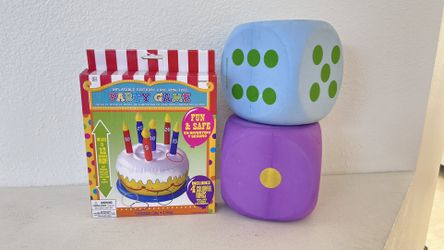 Party - Games Birthday Cake And Dice 