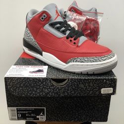 Retro 3 unite size 9