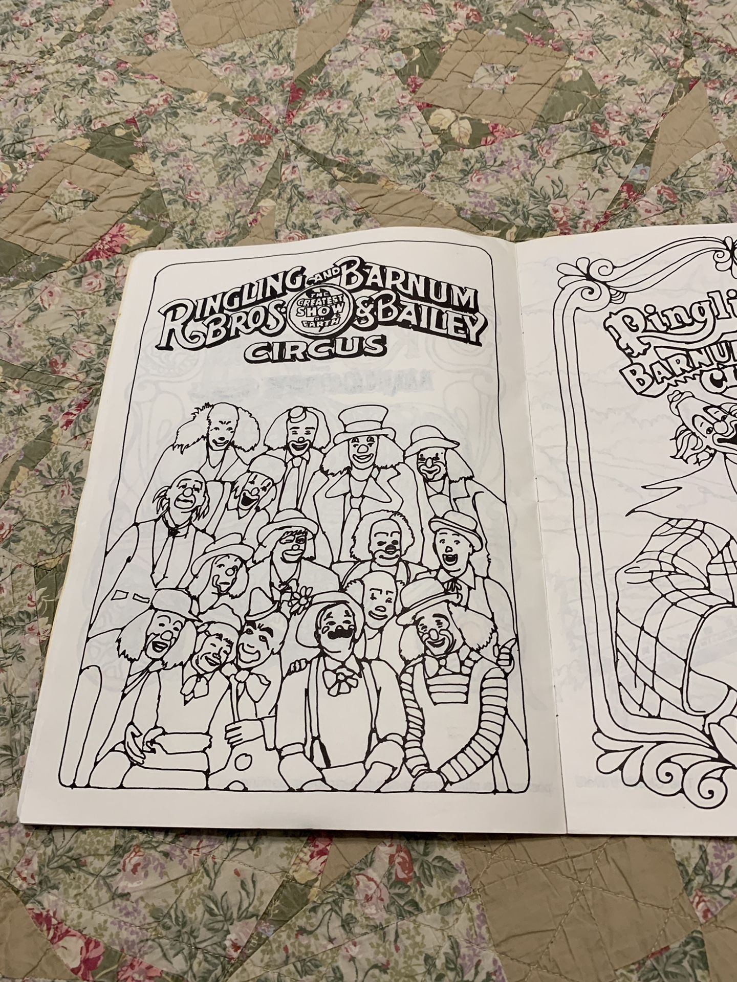 1984 Official Ringling Bros. and Barnum & Bailey Circus Coloring Book for Sale in St. Louis, MO ...