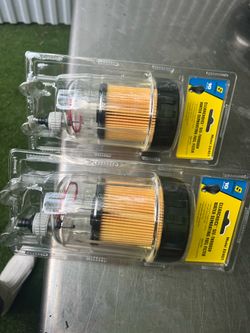 Water seperating boat /marine filters