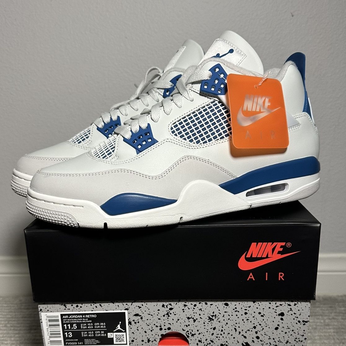 Jordan 4 Retro Military Blue