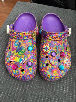Lisa frank crocs
