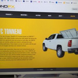 BrandFX Gemtop CTC Tonneau for Ext Cab Colorado