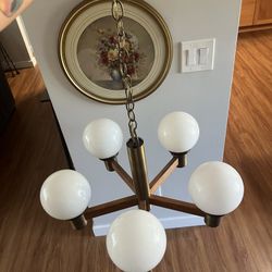 Mid Century Chandelier 