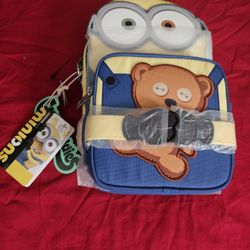 Loungefly Minions Crossbody w/ Bob Sealed!