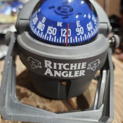 Ritchie Compasses Ra-91 Compass Bracket Mount 2.75" Dial Grey, Boat, New , Not In Box