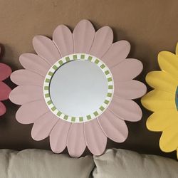 3 Flower Mirrors