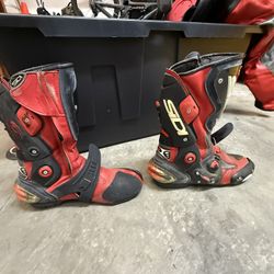 Men’s SIDI Motorcycle Boots - Size 10