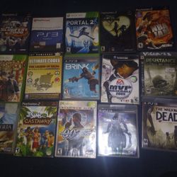 lots of video games