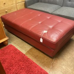 Red Ottoman 