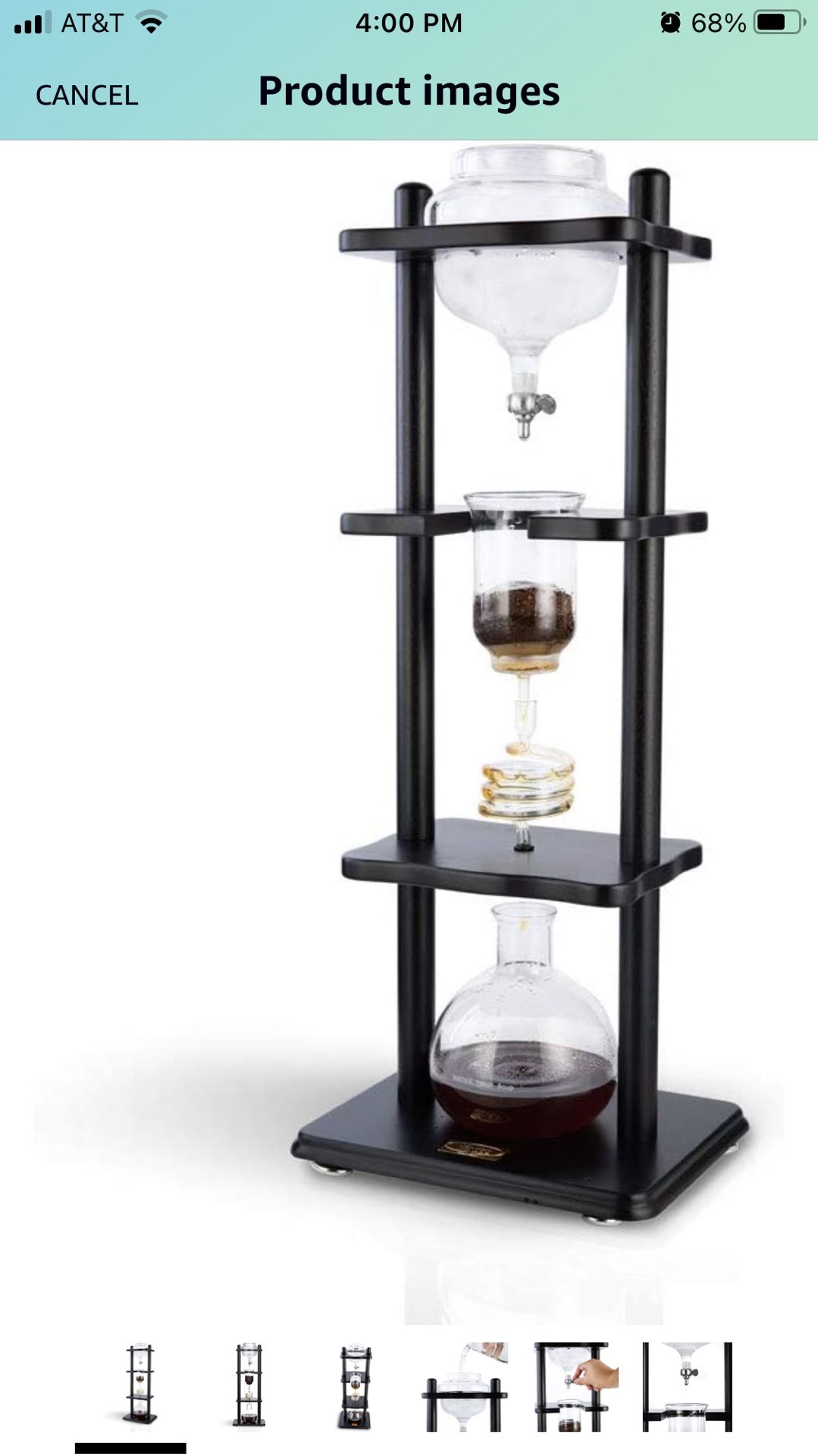 Yama Glass Cold Brew Maker I Ice Coffee Machine With Slow Drip