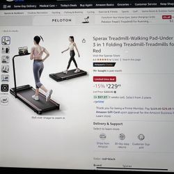 NEW In Box.  Under Desk Treadmill Walking Pad 