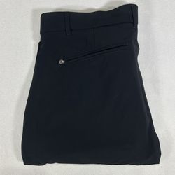 Greyson Pants Men 36 Black Stretchy Sequoia Jogger Tapered Wolf Performance Golf