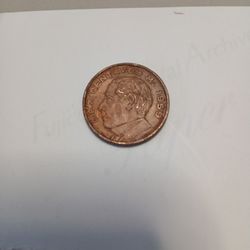 10 Centavos 1959 De Cobre