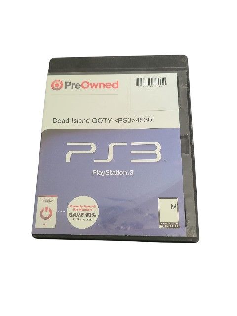 Sony PlayStation3 Dead Island GOTY Game of The Year Edition PS3 Game Tested CIB