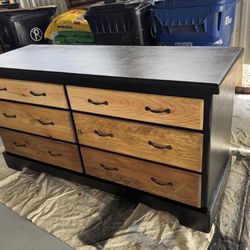 Oak Dresser and Chest of Drawers 