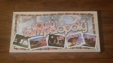 Brand New South Tampaopoly board game